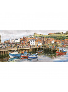 Gibsons Whitby Harbour 636 Piece Jigsaw Puzzle