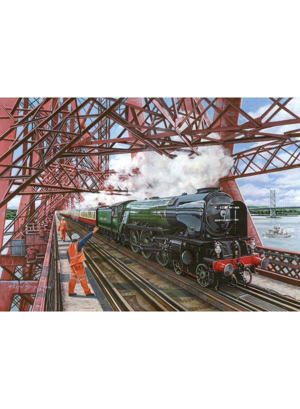 Crossing The Forth House Of Puzzles Large Piece 500 Piece Jigsaw Puzzle