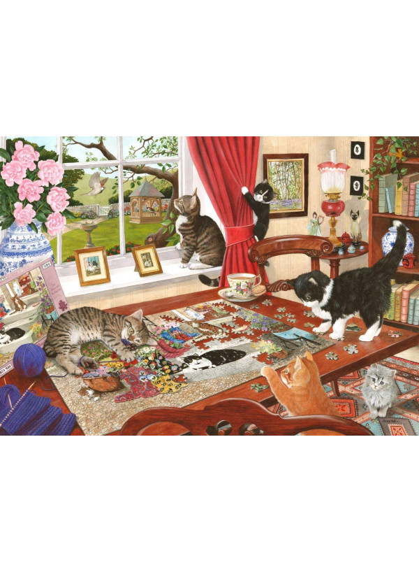 House Of Puzzles Puzzling Paws 1000 Piece Jigsaw Puzzle