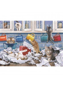 Kitty Litter House Of Puzzles Big 250 Piece Jigsaw Puzzle