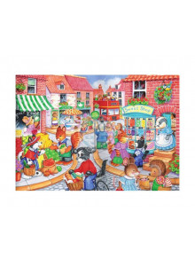 In The Town House Of Puzzle 80 Piece Jigsaw Puzzle