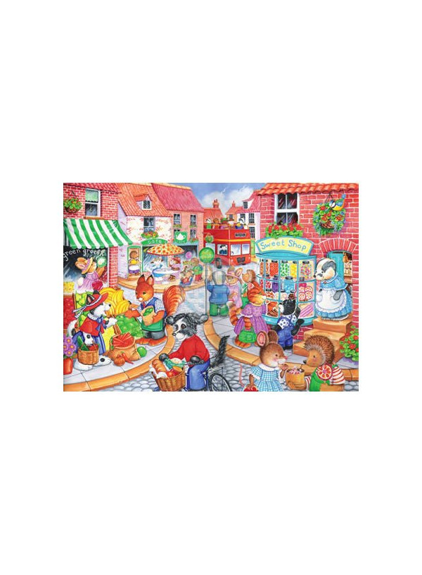 In The Town House Of Puzzle 80 Piece Jigsaw Puzzle In The Town House Of Puzzle 80 Piece Jigsaw Puzzle