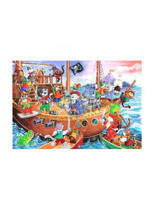 Pirates Ahoy House Of Puzzle 80 Piece Jigsaw Puzzle