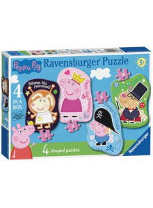 Ravensburger Peppa Pig Four Shaped Puzzles