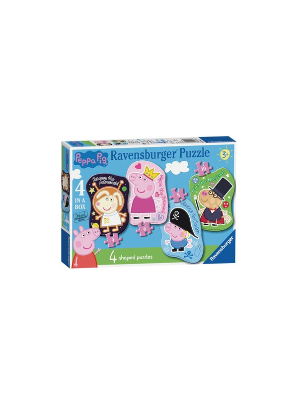 Ravensburger Peppa Pig Four Shaped Puzzles