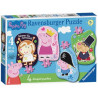 Ravensburger Peppa Pig Four Shaped Puzzles