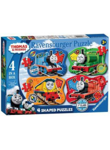 Ravensburger Thomas & Friends Big World Adventures Four Shaped Puzzles