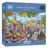 Gibsons Market Day, Norwich 1000 Piece Jigsaw Puzzle