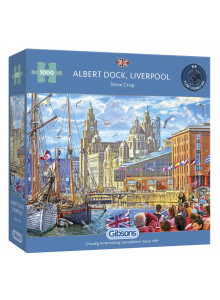Gibsons Albert Dock, Liverpool 1000 Piece Jigsaw Puzzle