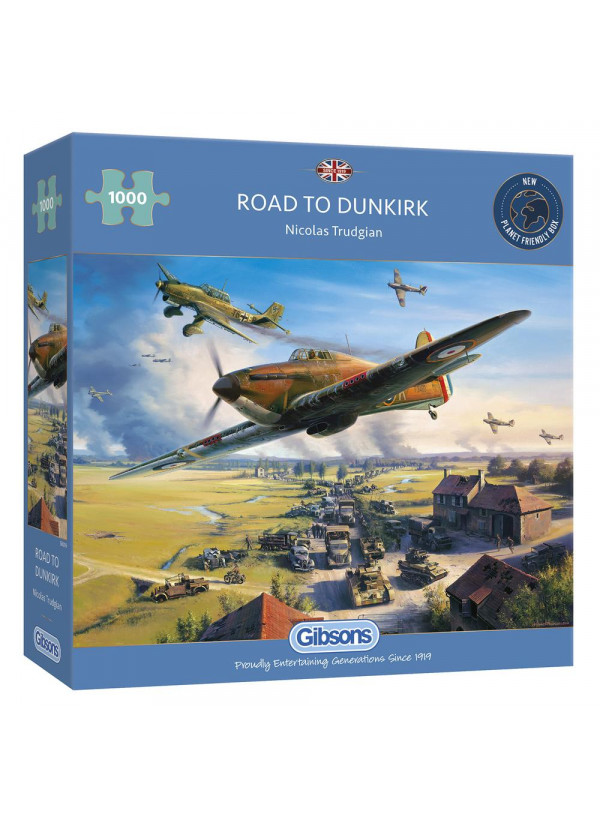 Gibsons Road To Dunkirk 1000 Piece Jigsaw Puzzle Gibsons Road To Dunkirk 1000 Piece Jigsaw Puzzle