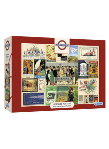 Gibsons Tfl Heritage Posters 1000 Piece Jigsaw Puzzle