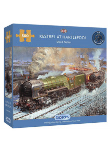 Gibsons Games Kestrel At Hartlepool 500 Piece Jigsaw Puzzle