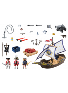 Playmobil Pirates Redcoat Caravel 70412