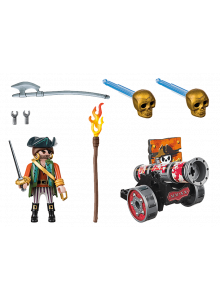 Playmobil Pirates Pirate With Cannon 70415