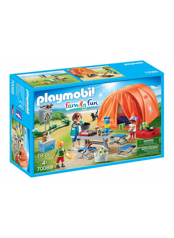 Playmobil Holiday Family Camping Trip 70089