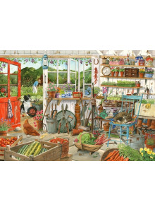 House Of Puzzles Potting Shed 1000 Piece Jigsaw Puzzle