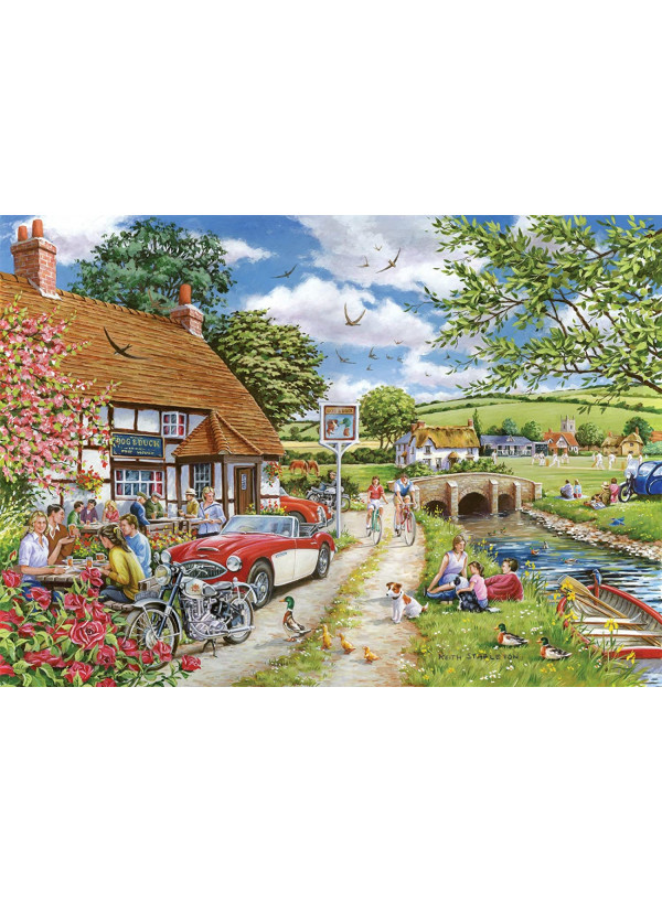 House Of Puzzles Sunday Lunch 1000 Piece Jigsaw Puzzle