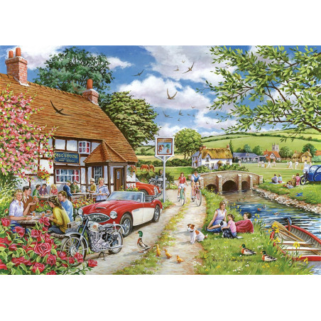 House Of Puzzles Sunday Lunch 1000 Piece Jigsaw Puzzle