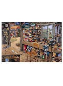 House Of Puzzles 1000 Piece Jigsaw Puzzle Dad's Shed