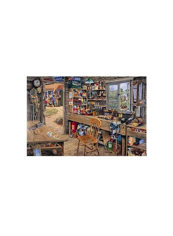 House Of Puzzles 1000 Piece Jigsaw Puzzle Dad's Shed