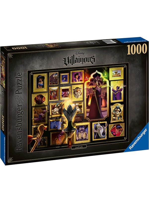 Ravensburger 15023 Disney Villainous Jafar, 1000pc Jigsaw Puzzle, Ravensburger 15023 Disney Villainous Jafar, 1000pc Jigsaw Puzzle,