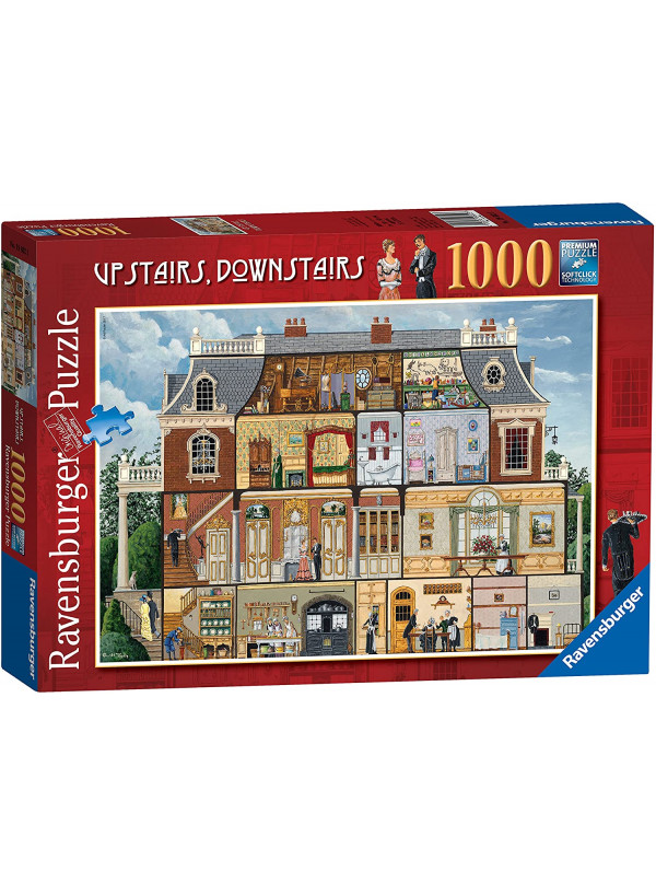 Ravensburger Upstairs, Downstairs, 1000pc Jigsaw Puzzle Ravensburger Upstairs, Downstairs, 1000pc Jigsaw Puzzle