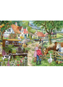 House Of Puzzles 1000 Piece Jigsaw Puzzle – Orchard Farm