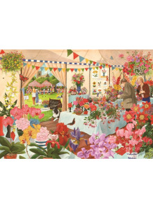 House Of Puzzles 1000 Piece Jigsaw Puzzle – Flower Show