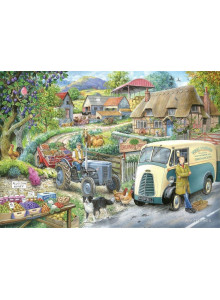 House Of Puzzles 1000 Piece Jigsaw Puzzle Plum Jam