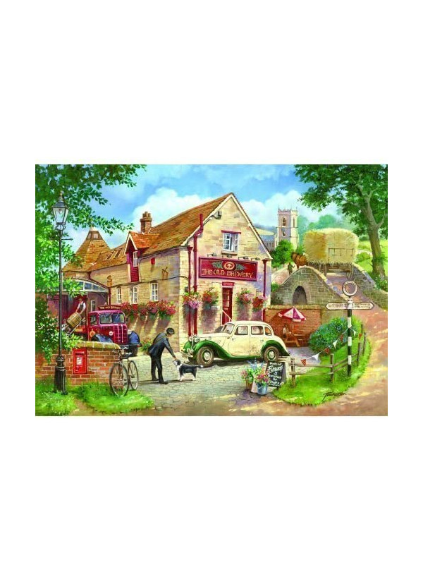 House Of Puzzles Old Brewery 500 Piece Jigsaw Puzzle