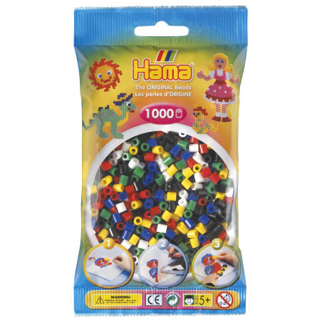 Hama Beads Midi 207-66 Mix 66 - 1000 Pcs