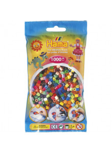 Hama Beads Midi 207-68 Mix 68 1000 Pcs