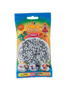 Hama Beads Midi 207-70 Light Grey 1000 Pcs Bag