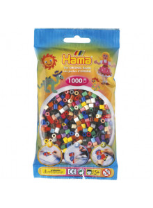 Hama Beads Midi 207-67 Colour Mix 67 1000 Pcs Bag