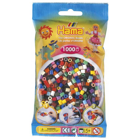 Hama Beads Midi 207-67 Colour Mix 67 1000 Pcs Bag