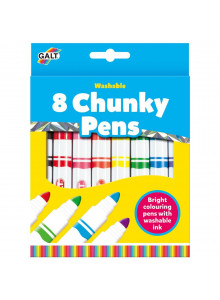 Galt 8 Chunky Pens - Washable