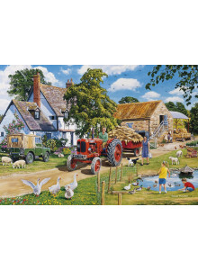 Gibsons The Farmers Round 4x500piece Jigsaw Puzzle