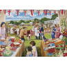 Gibsons The Farmers Round 4x500piece Jigsaw Puzzle