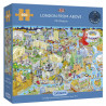 Gibsons London From Above Jigsaw Puzzle, 500 Piece