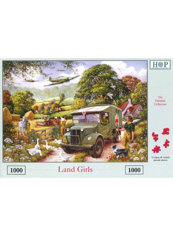 House Of Puzzles Land Girls 1000 Piece Jigsaw Puzzle House Of Puzzles Land Girls 1000 Piece Jigsaw Puzzle