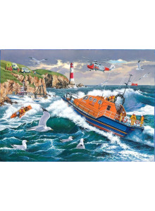 House Of Puzzles Rnli - For Those In Peril 1000 Piece Jigsaw Puzzle