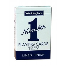 Waddingtons No1 Classic Playing Cards Blue