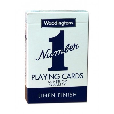 Waddingtons No1 Classic Playing Cards Blue Waddingtons No1 Classic Playing Cards Blue