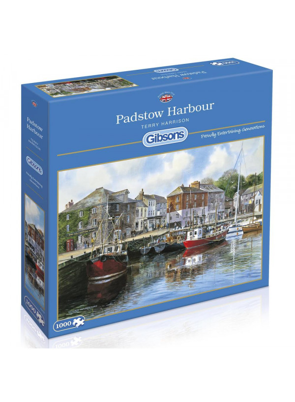 Gibsons Padstow Harbour 1000 Piece Jigsaw Puzzle Gibsons Padstow Harbour 1000 Piece Jigsaw Puzzle
