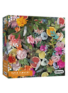 Gibsons Paper Flowers 1000 Piece Jigsaw Puzzle