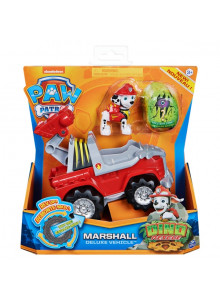 Paw Patrol Dino Rescue Marshall’s Deluxe Rev Up Vehicle With Mystery Dinosaur Figure