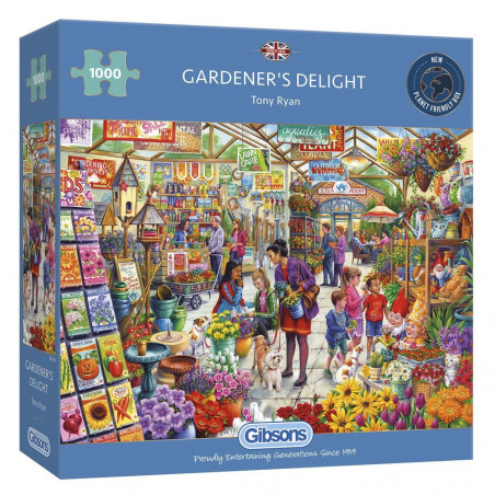 Gibsons Gardeners Delight 1000 Piece Jigsaw Puzzle