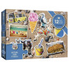 Gibsons Piecing Together -Seaside Piece Extra-Large Piece Puzzles