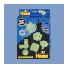 Hama Bead Glow In The Dark Set (3414)