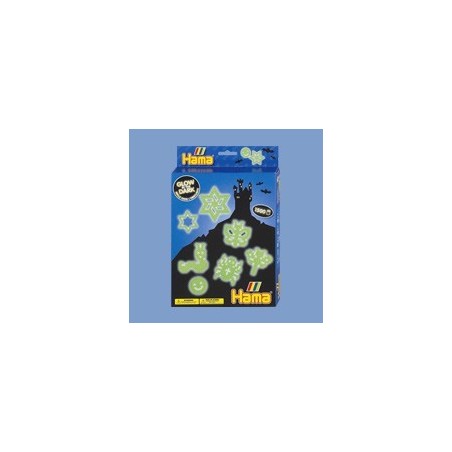 Hama Bead Glow In The Dark Set (3414)